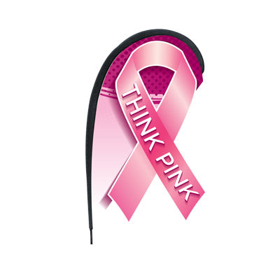 3D Double Sided Teardrop Flag Only 9.8' x 2.25'