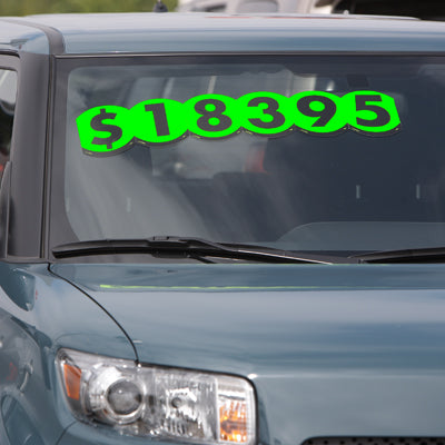 6" Bubble Windshield Numbers