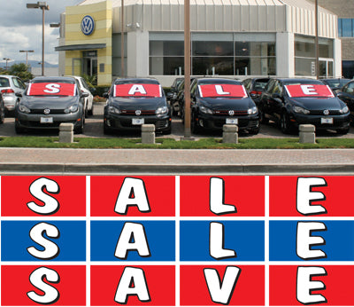 SALE Bucko Banner Sets (USED CARS)