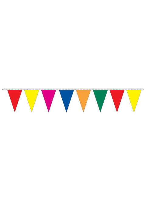 100' Fluorescent Pennants