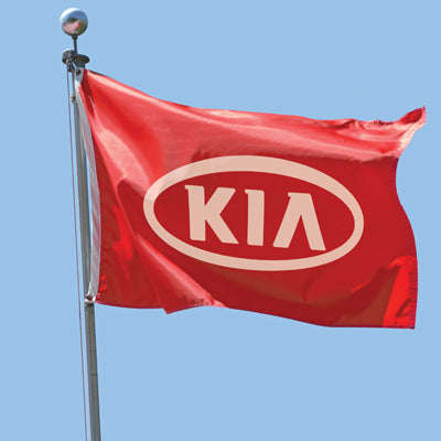 4' x 6 ' Custom Flag - One Side Imprint