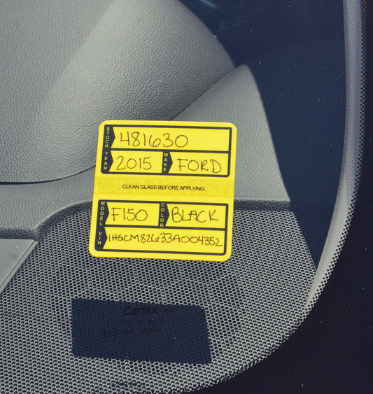 Poly Stickers 3M Adhesive - (250 per box)