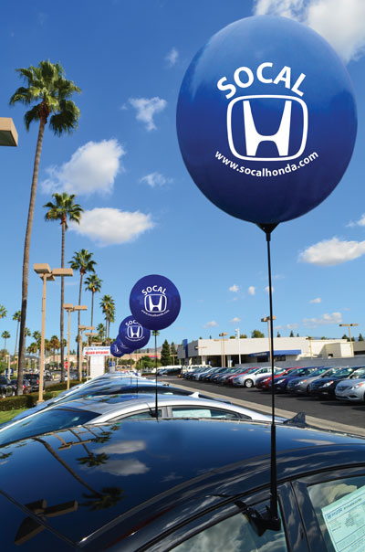 Custom Reusable Balloon Only - 2 Color Imprint
