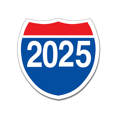 Highway Year Signs