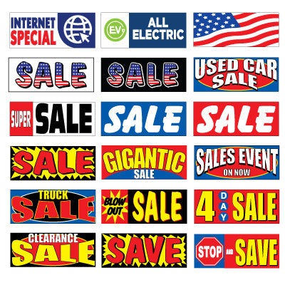 Bucko Banners (Windshield Banners)