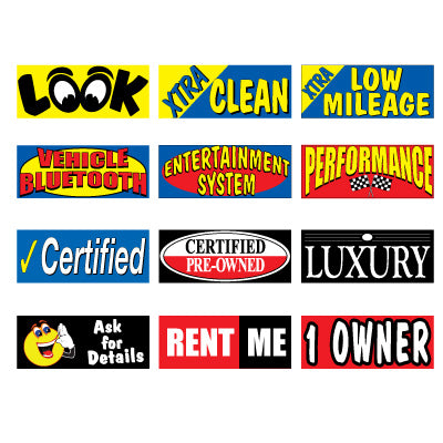 Bucko Banners (Windshield Banners)