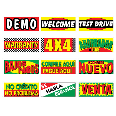 Bucko Banners (Windshield Banners)