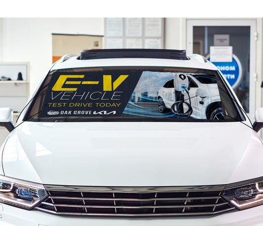 Custom Bucko Banners (Windshield Banners)