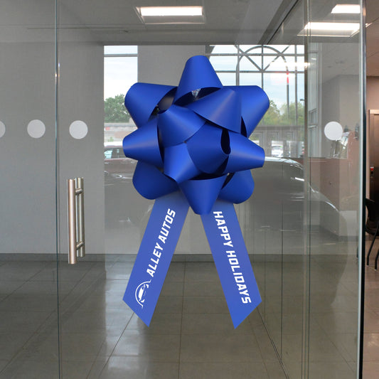 Custom Logo Delivery Bow
