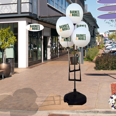Reusable Balloon Cluster Kit with Water Base / Five Balloons