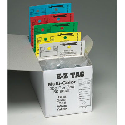 E-Z Tag Self-Laminating Key Tags (250 per box)